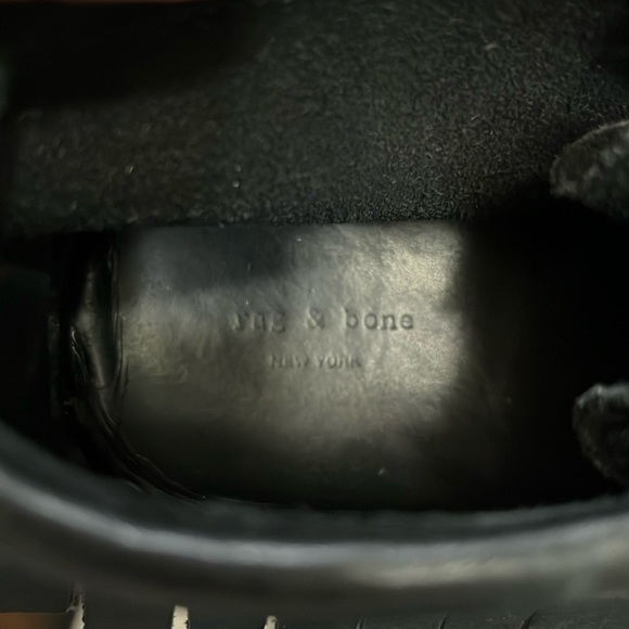 Rag & bone Ghita moccasin fringe bootie Size 7/37 - Picture 14 of 17